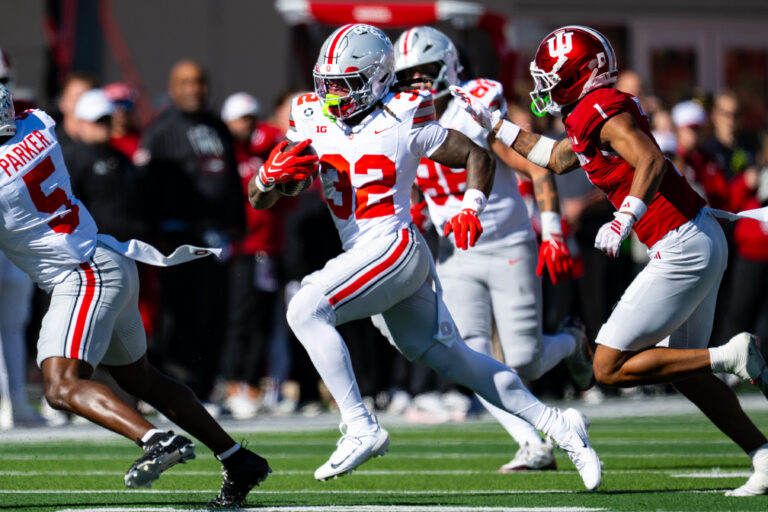 Ohio State advances in Top 25 polls after winning at Indiana