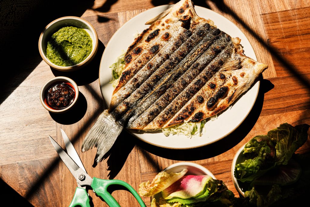 The Hollywood Roosevelt’s New Restaurant Slings Bulgogi Pizza and Branzino With Tableside Flourish