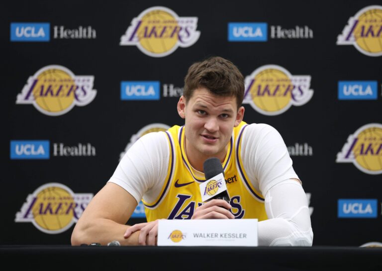 Rival Coach Says Walker Kessler Adds Fear To Lakers’ Opponents