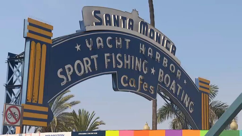 Santa Monica Pier sign to be removed for restoration in Las Vegas