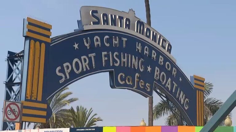 Santa Monica Pier sign to be removed for restoration in Las Vegas