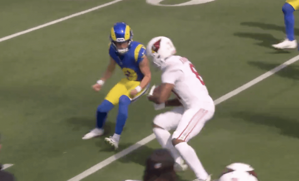 Blake Grupe injury: New Rams kicker injures knee vs. Cardinals