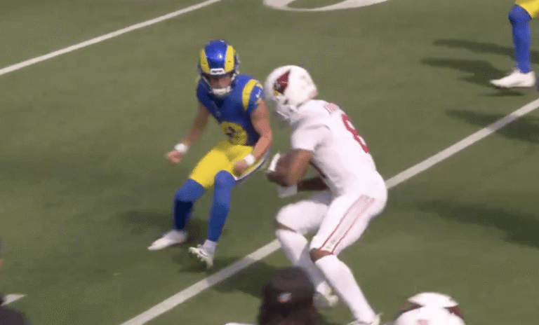 Blake Grupe injury: New Rams kicker injures knee vs. Cardinals
