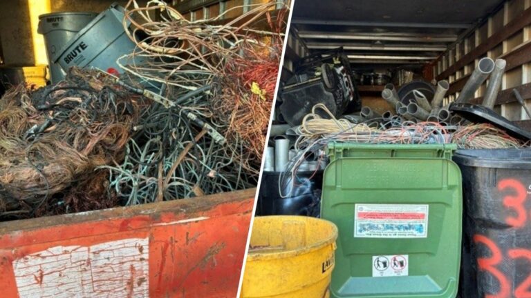 2 arrested, 4 tons of copper seized in Downtown LA sting